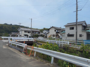 イージーラーメン橋施工前　佐野川農道橋（和歌山県東牟婁振興局様