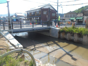 イージーラーメン橋施工例完成 樋田橋（京都府丹後土木事務所様）