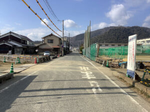 イージーラーメン橋施工例施工前 日飼6号橋（兵庫県西播磨県民局　龍野土木事務所様）