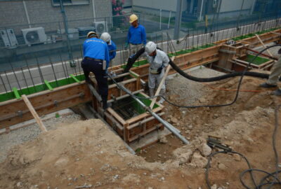 基礎コンクリート打設が完了しました 愛知県岡崎市 工場建設 倉庫建築に最適な低コストシステム建築 Yss建築 の新着情報